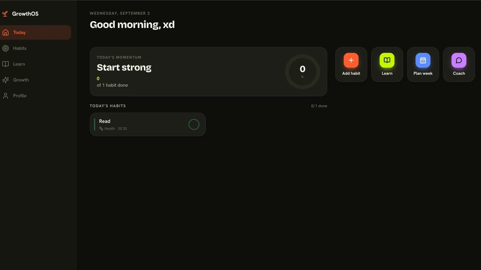 growix.devtown.lol · dashboard